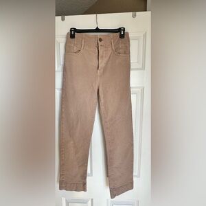 Ann Taylor Blush Pink The Easy Straight Jean